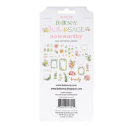 Bo Bunny Willow & Sage Noteworthy (50 Pieces)