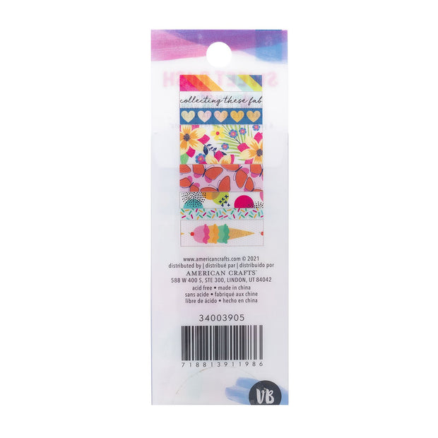 Vicki Boutin Sweet Rush Washi Tape Set Gold Foil (8 Piece)