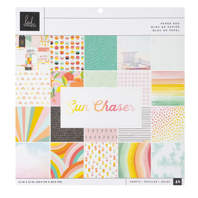 Heidi Swapp Sun Chaser 12x12 Paper Pad (48 Sheets)