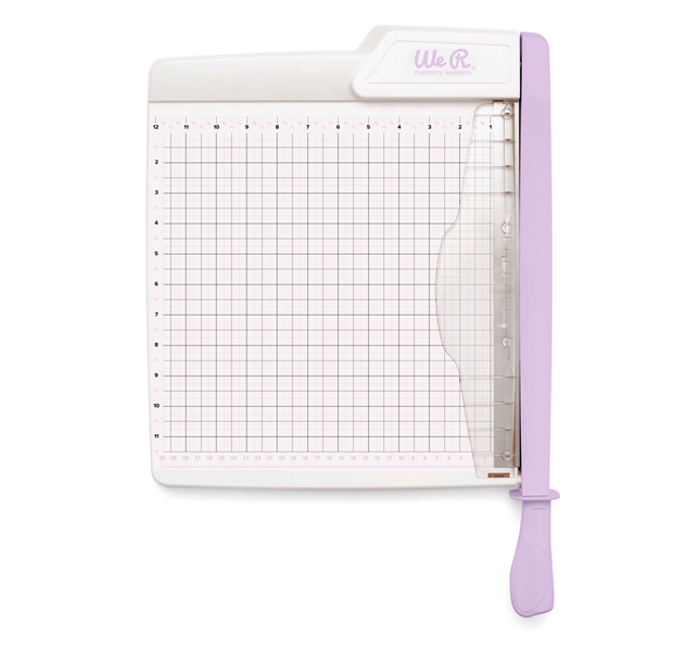 We R Memory Keepers Guillotine Trimmer 12" Lilac