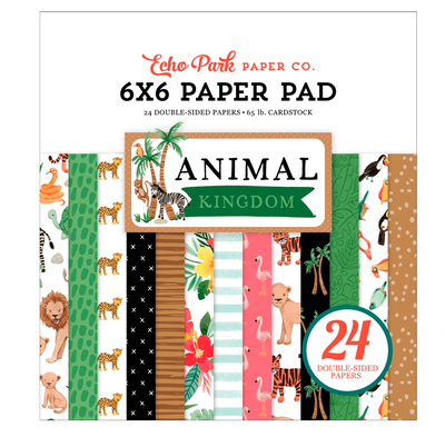 Animal Kingdom 6x6 Paper Pad