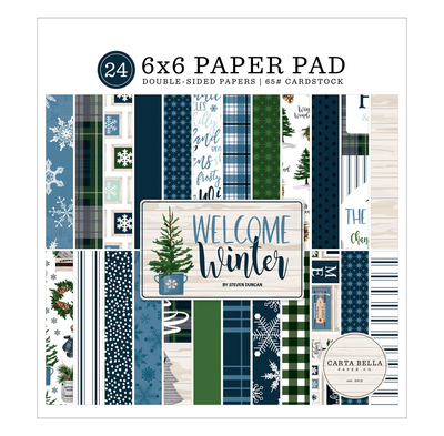 Welcome Winter 6x6 Paper Pad