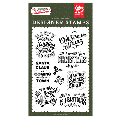 Making Spirits Bright Stamp Set