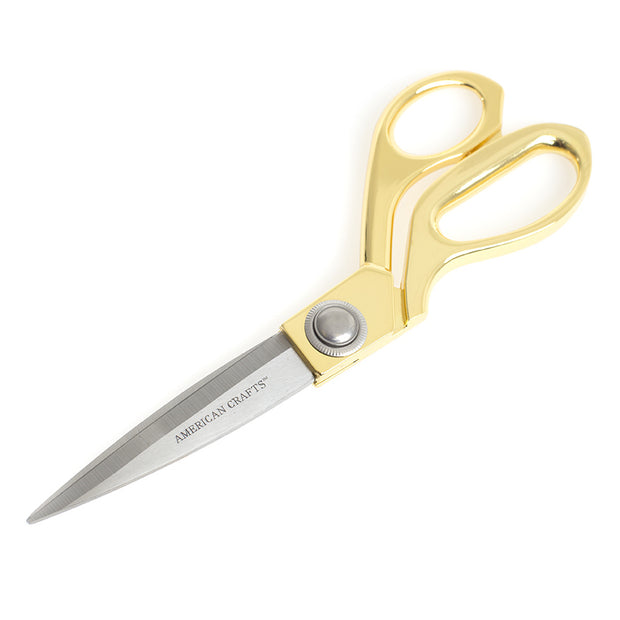 DIY Shop Craft Scissors 8" Gold