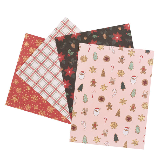 Crate Paper Single-Sided Card Making Pad 6"X8" 24/Pkg Busy Sidewalks
