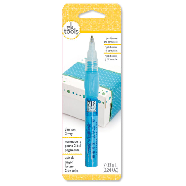 EK/Zig 2-Way Glue Pen Carded