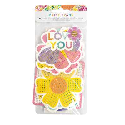 Paige Evans Splendid Cross Stitch Kit Makes 10 (12 Piece)