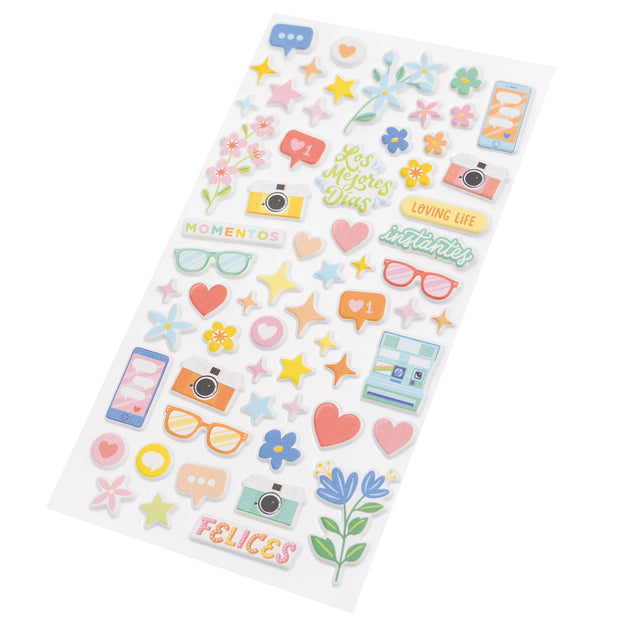 Obed Marshall Fantastico Mini Icon Puffy Stickers (62 Piece)