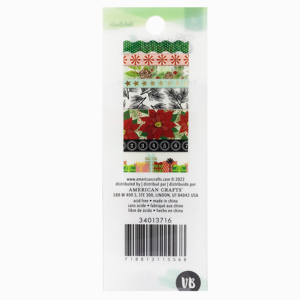 AC Vicki Boutin Evergreen Washi Tape 8/Pkg