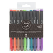 Kelly Creates Small Brushes Pen Multicolor (10 Pieces)