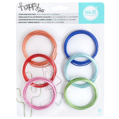We R Memory Keepers Happy Jig Color Wire Colored Pack (6 Pieces)