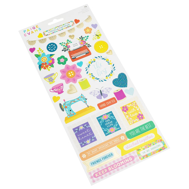 Paige Evans 6x12 Sticker Sheet (75 Stickers)