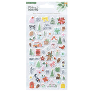 AC Crate Paper Mittens & Mistletoe Puffy Stickers (58 Pieces)