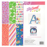 Amy Tangerine Stay Sweet 12x12 Paper Pad (48 Sheets)