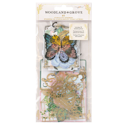 AC Maggie Holmes Woodland Grove Ephemera Journal Acetate (40 Piece)