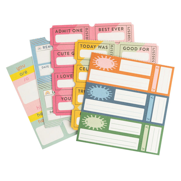 Jen Hadfield Ticket Book Silver Holographic Foil (6 Sheets)