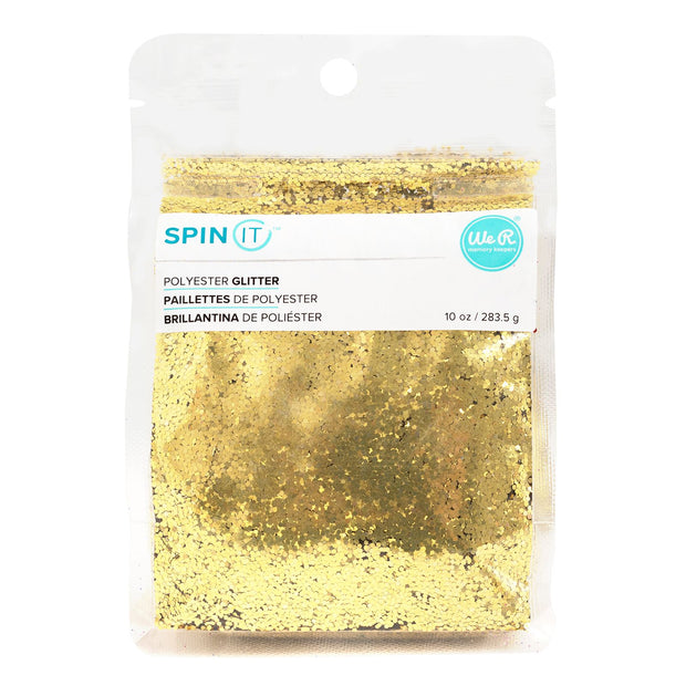 We R Memory Keepers Spin It Chunky Glitter Gold (10 oz)