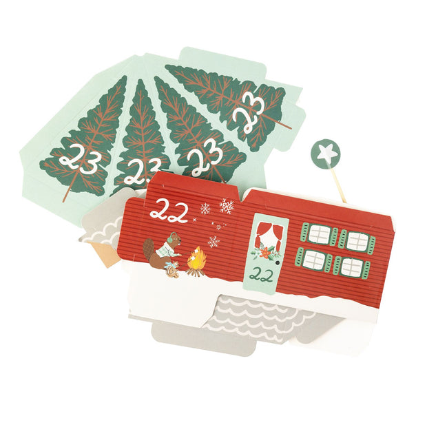 AC Crate Paper Mittens & Mistletoe Advent Calendar (25 Houses)