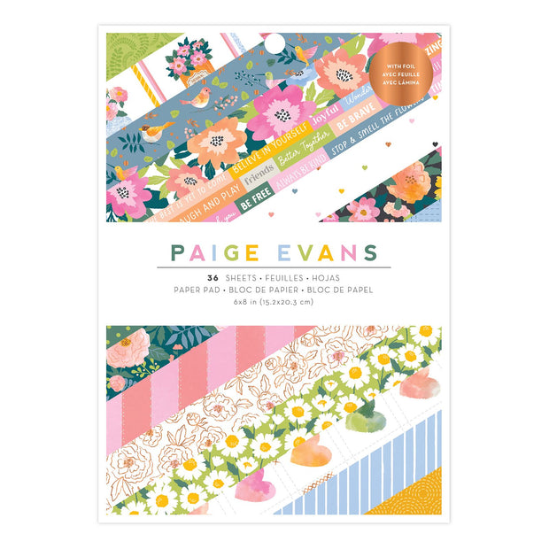 AC Paige Evans Garden Shopee 6x8 Paper Pad (36 Sheets)