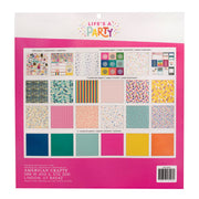 Damask Love Life's a Party 12x12 Project Pad