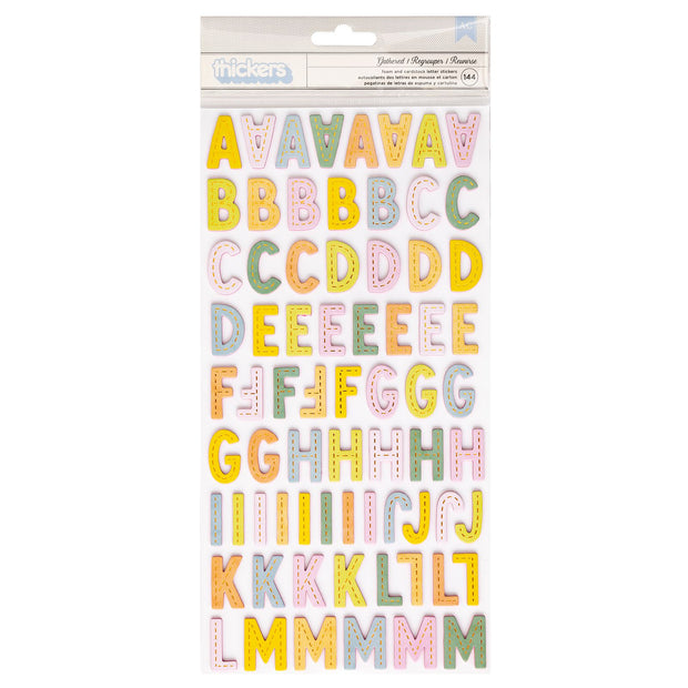 AC Thickers Paige Evans Garden Shopee Alphabet  (144 Piece)