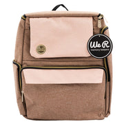 We R Memory Keepers Crafter's Backpack Taupe & Pink