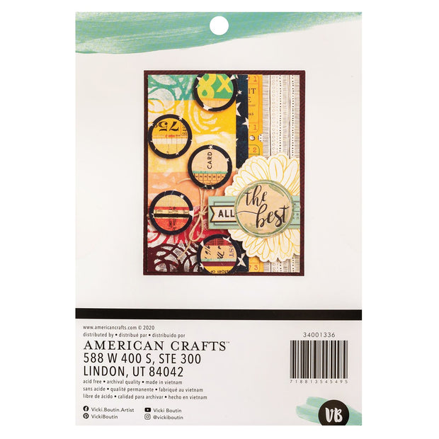 American Crafts Double-Sided Paper Pad 6"X8" 24/Pkg Vicki Boutin Storyteller