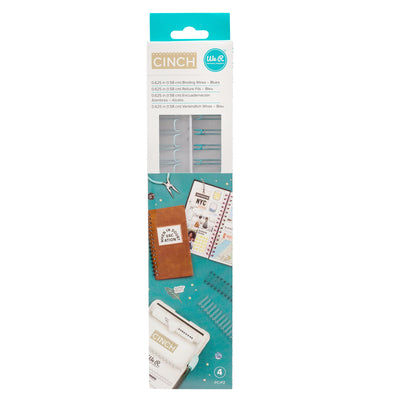 We R Memory Keepers Cinch Wires .625" 4/Pkg Mint
