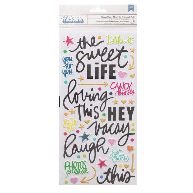 Vicki Boutin Sweet Rush Thickers Phrase Holographic Foil (129 Piece)