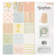 CP Gingham Garden 12X12 Paper Pad (48 Pieces)