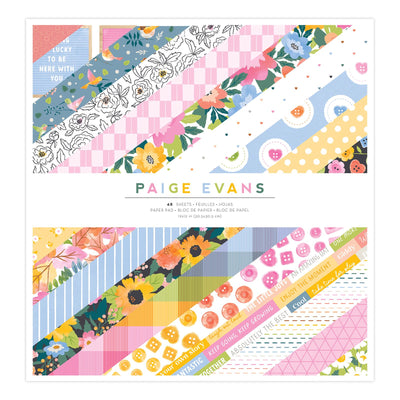 AC Paige Evans Garden Shopee 12x12 Paper Pad (48 Sheets)