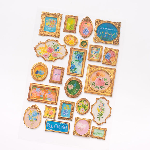 K & Company Antique Garden Gallery Frames Molded PVC With Epoxy (23 Piece)