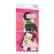 Damask Love Life's a Party Layered Tags Disco Holographic Foil (6 Piece)