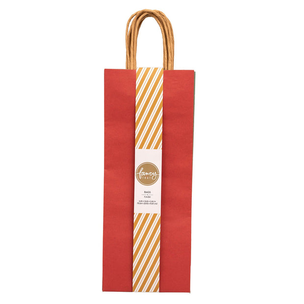 AC Gift Bags Fancy That Wine 5.25" X 3.25"