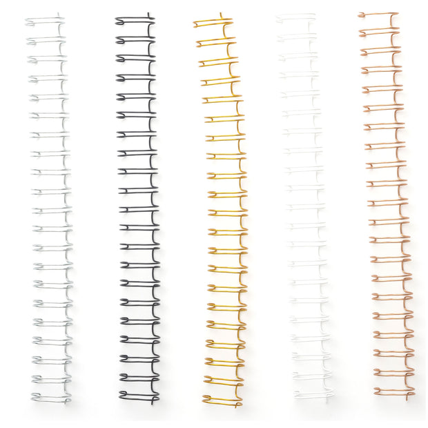 Multi Cinch Binding Wire Multicolor Metallic 30pk