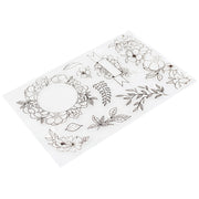 Kelly Creates Acrylic Traceable Stamps Florals