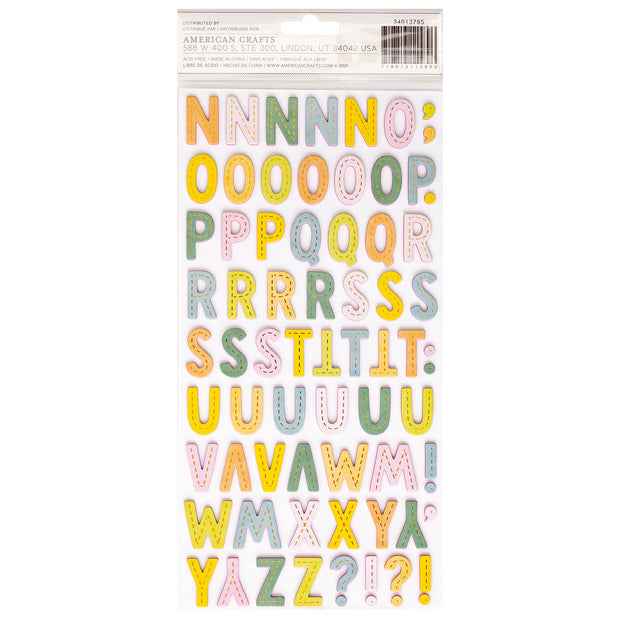 AC Thickers Paige Evans Garden Shopee Alphabet  (144 Piece)