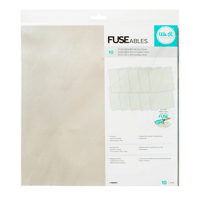 We R Memory Keepers Fuseable Clear Sheets (10 Piece)