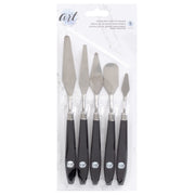 AC Art Supply Basics Stainless Palette Knife Set (5 Piece)