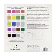 American Crafts Variety Cardstock Pack 12"X12" 60/Pkg Primaries