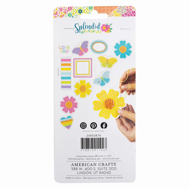 Paige Evans Splendid Cross Stitch Kit Makes 10 (12 Piece)