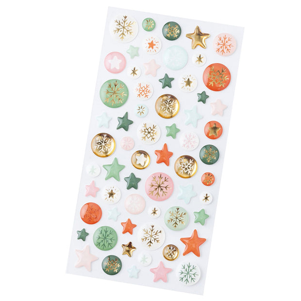 AC Crate Paper Mittens & Mistletoe Enamel Dots (62 Piece)