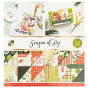 DCWV 12x12 Double Sided Stack Pack Season of Joy Gold Foil 36 Sheets