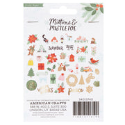 AC Crate Paper Mittens & Mistletoe Icons Ephemera (40 Piece)