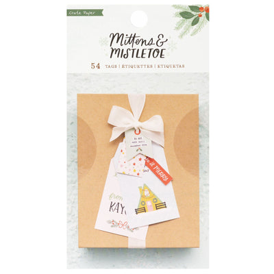 AC Crate Paper Mittens & Mistletoe Book & Tags (54 Piece)