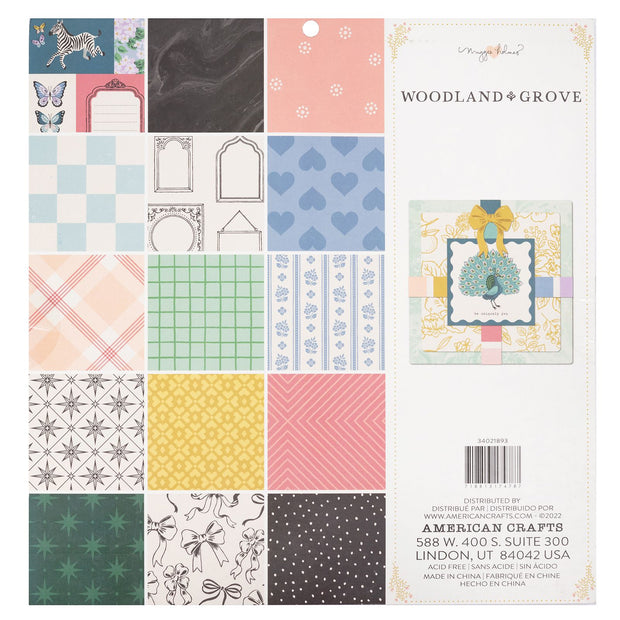 Maggie Holmes Woodland Grove 12x12 Paper Pad (48 Sheets)