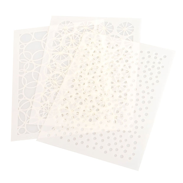 Vicki Boutin Color Study Stencil Bubbles (3 Piece)