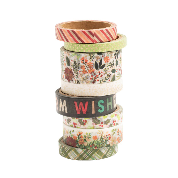 Vicki Boutin Warm Wishes Washi Tape Champagne Gold Foil (8 Piece)