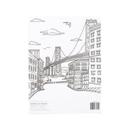 American Crafts City Scapes Color Book