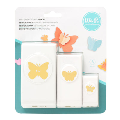We R Memory Keepers Punch Nesting Butterfly (3 Piece)